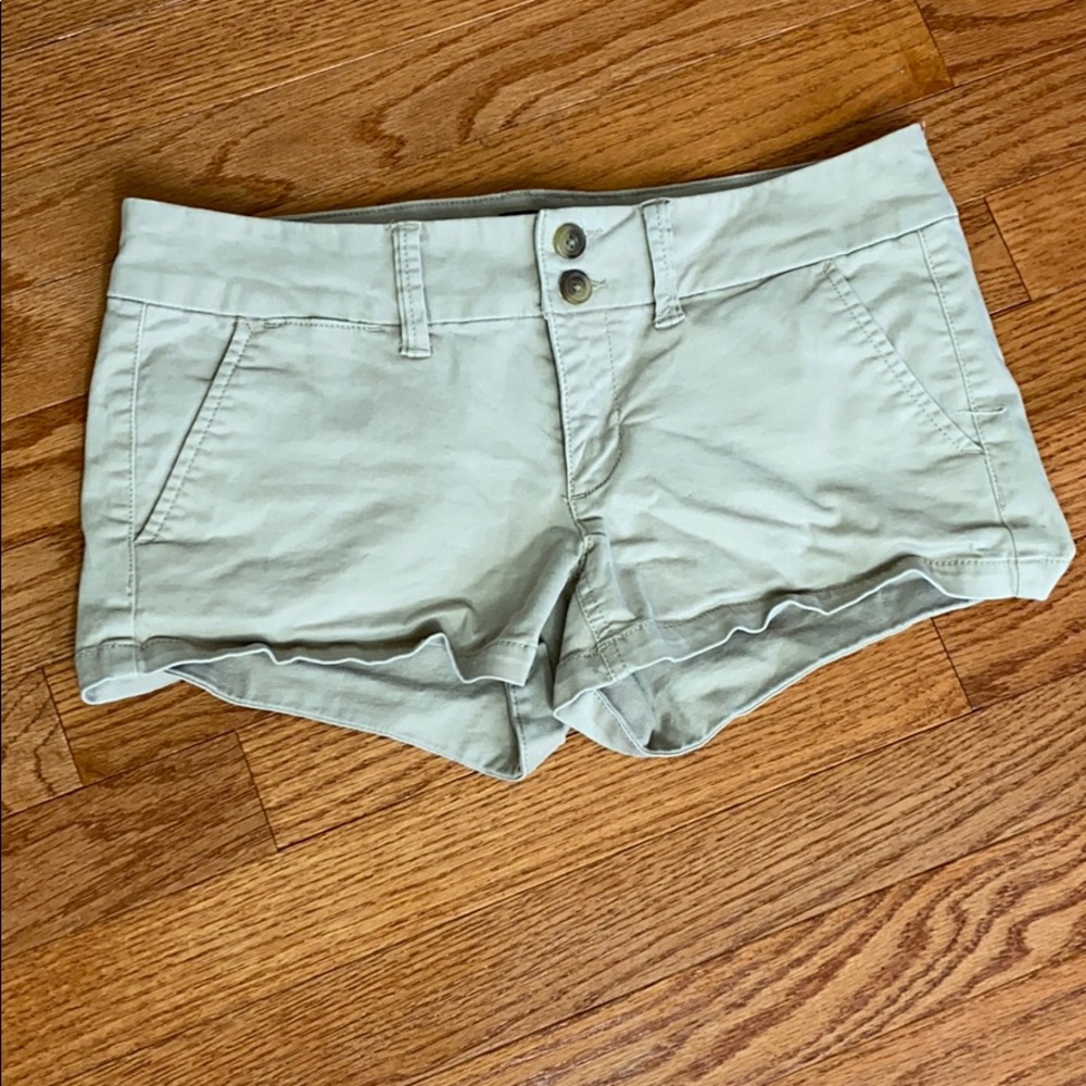 AE Khaki shorts